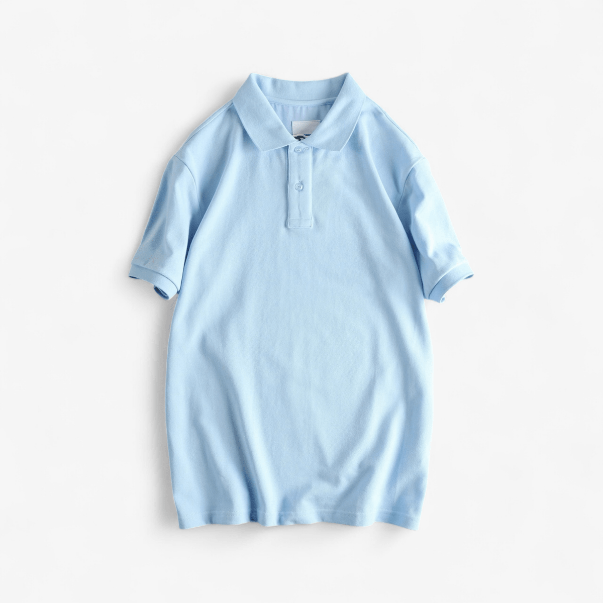 Summer lapel short - sleeved cotton t-shirt - Antonios