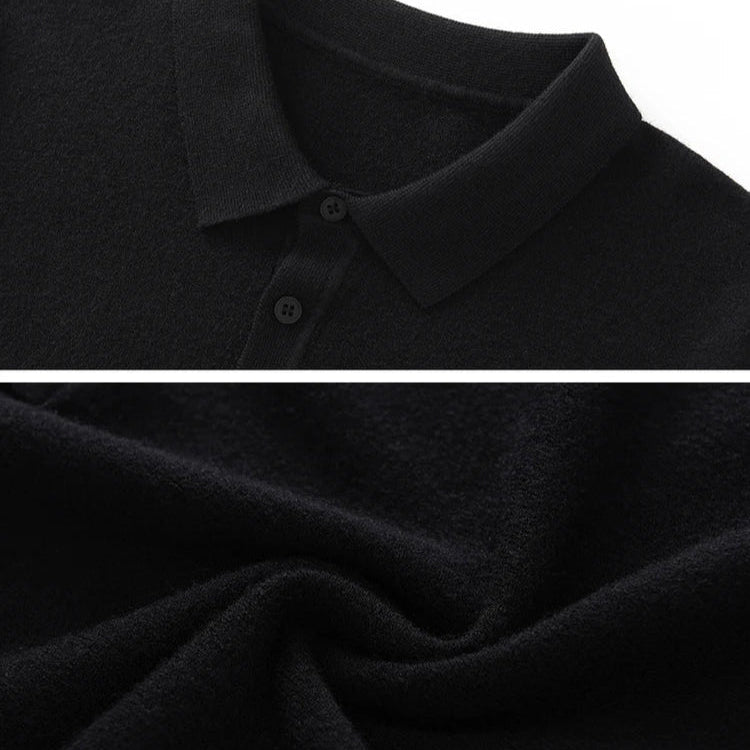 Summer merino wool polo t-shirt - Antonios