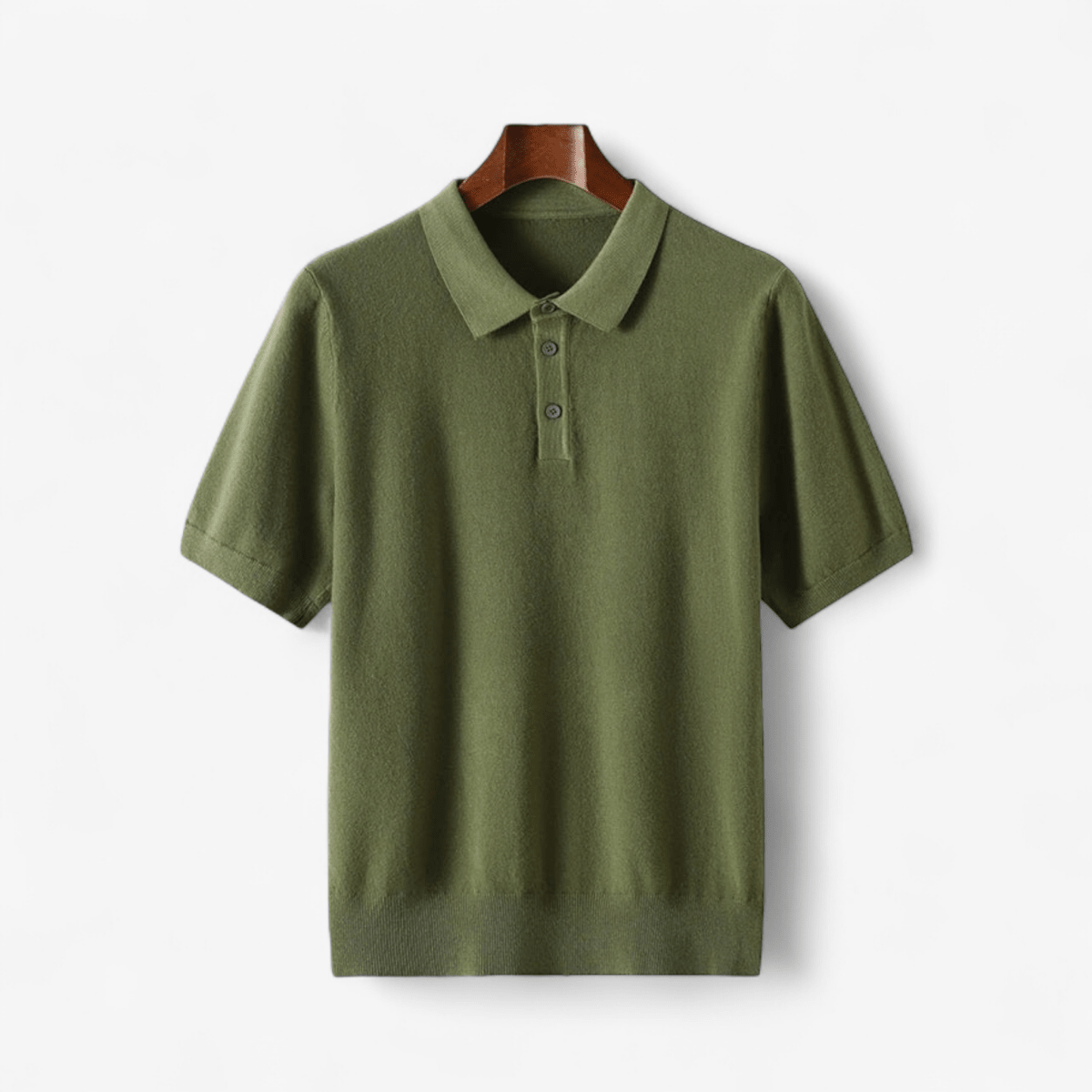 Summer merino wool polo t-shirt - Antonios