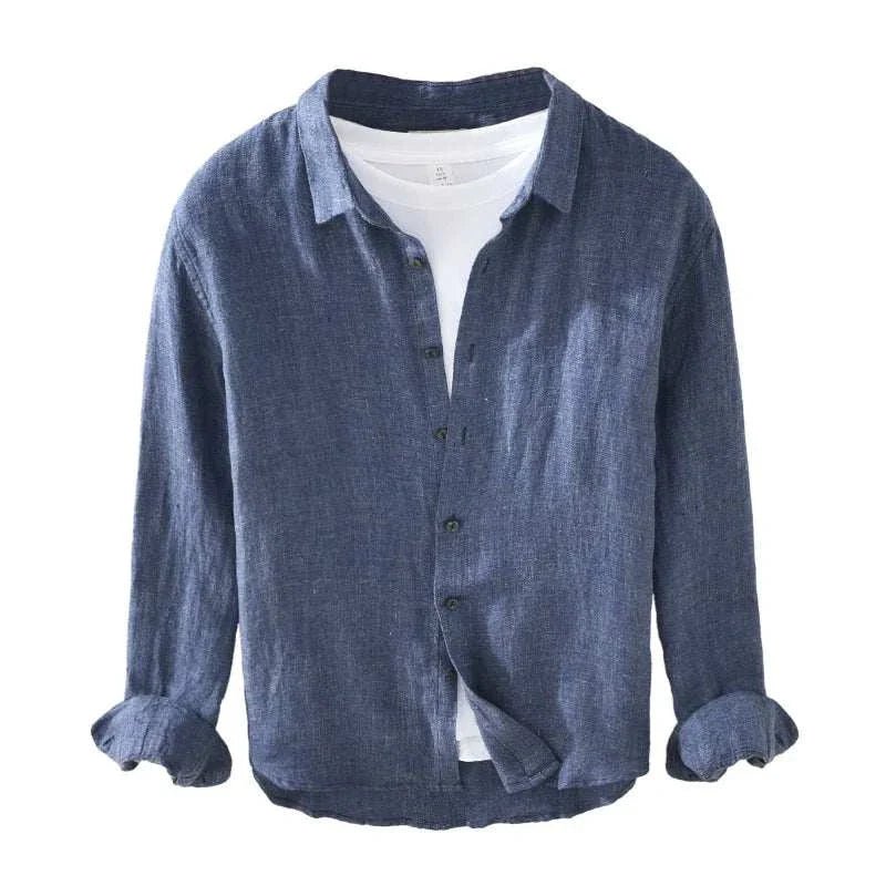 Summer pure linen shirt - Antonios