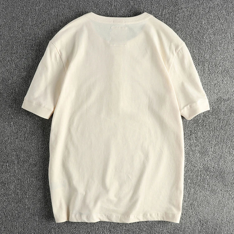 Summer retro cotton t-shirt - Antonios