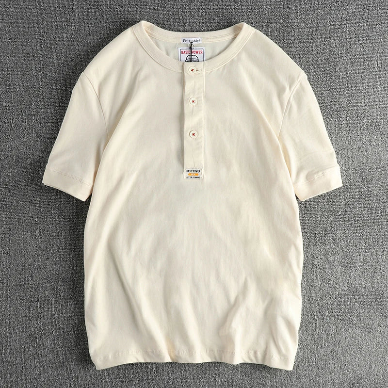 Summer retro cotton t-shirt - Antonios