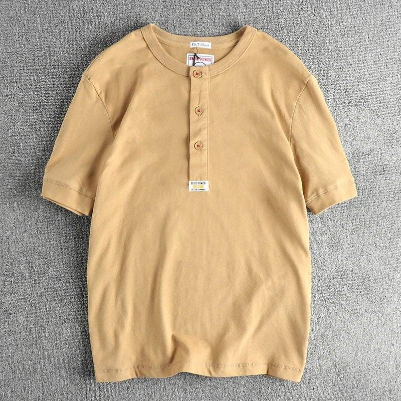 Summer retro cotton t-shirt - Antonios