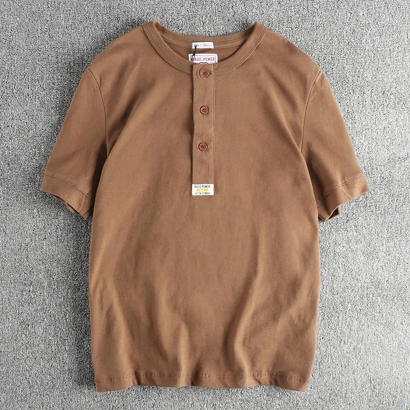 Summer retro cotton t-shirt - Antonios