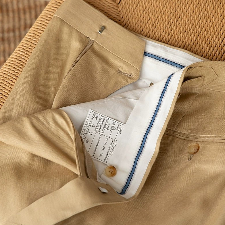 Summer straight fit elegant trousers - Antonios