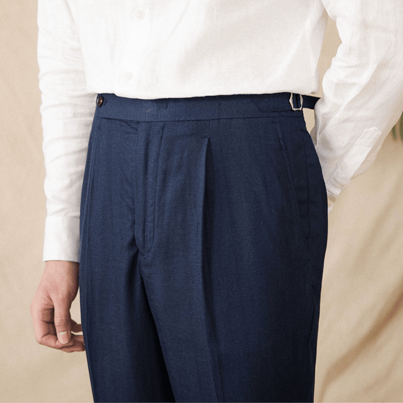 Summer straight fit elegant trousers - Antonios