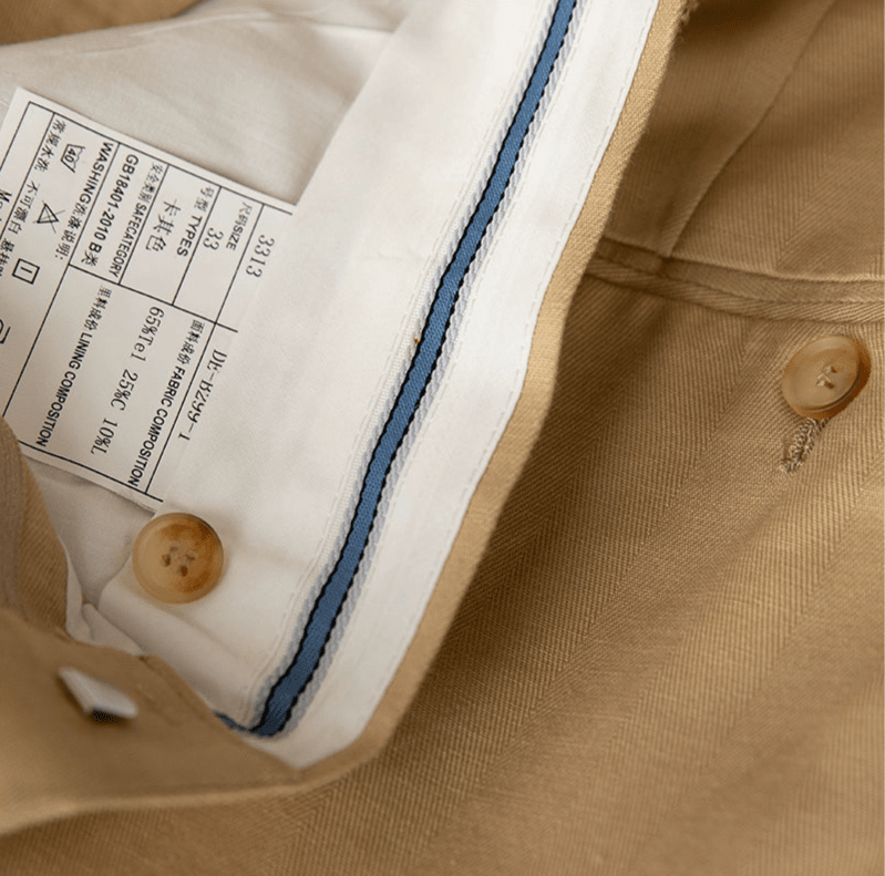 Summer straight fit elegant trousers - Antonios