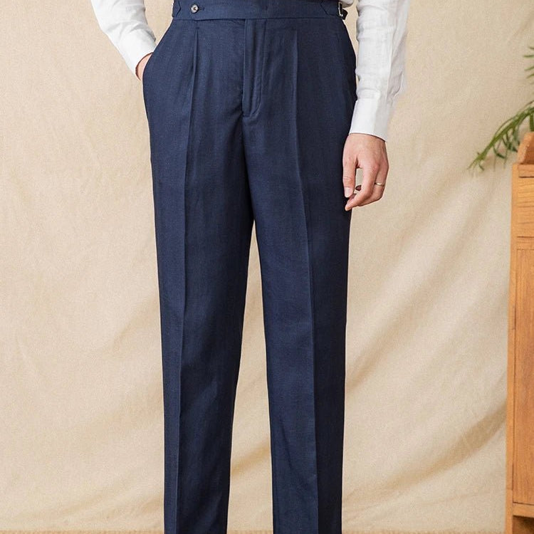 Summer straight fit elegant trousers - Antonios