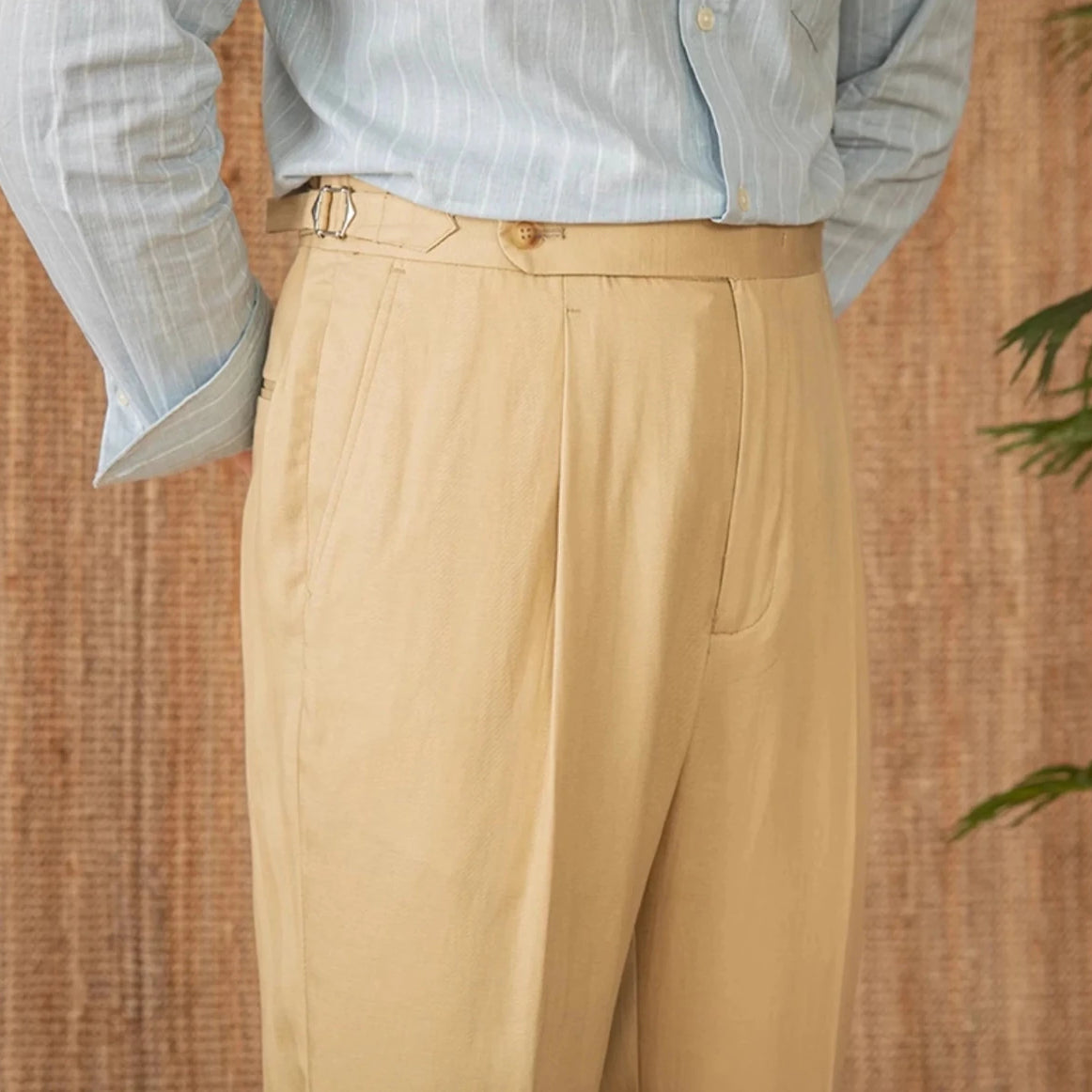 Summer straight fit elegant trousers - Antonios