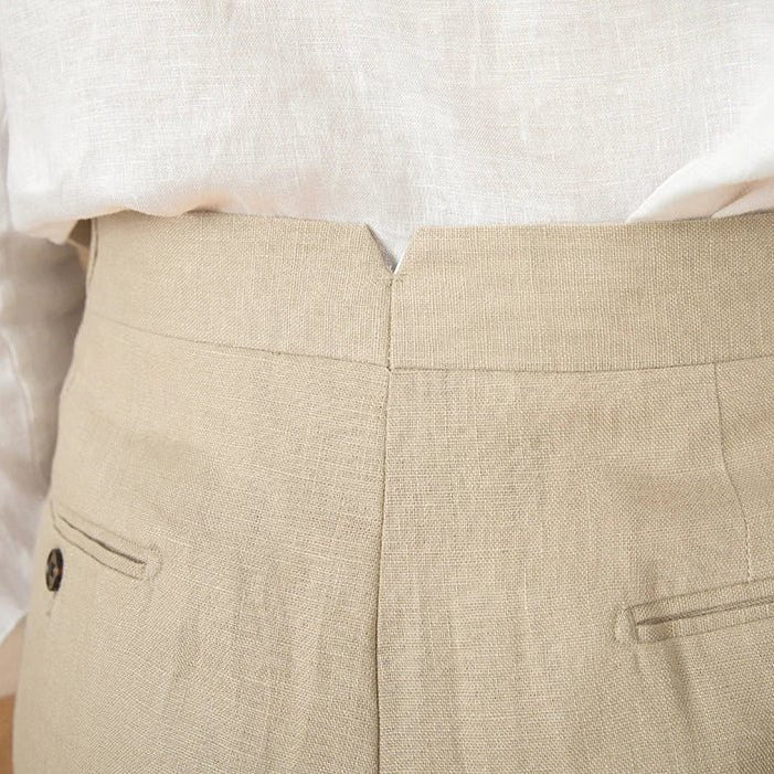 Summer straight fit lightweight trousers - Antonios