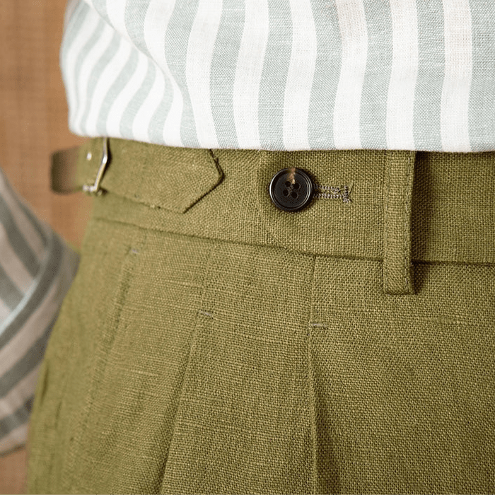 Summer straight fit lightweight trousers - Antonios