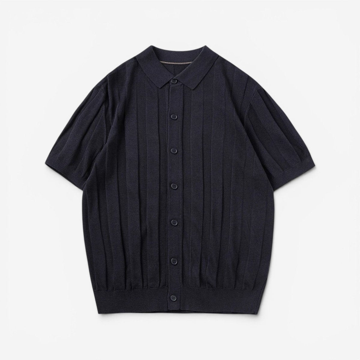 Summer vintage gentleman polo shirt - AntoniosClothing - Gray