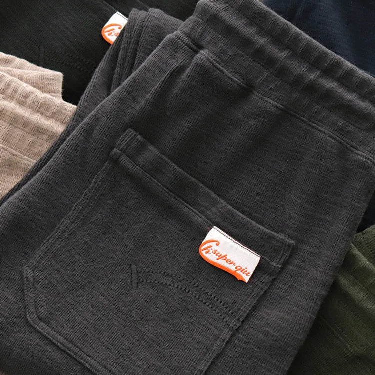 Sweatpants heavyweight elastic waist pants - Antonios