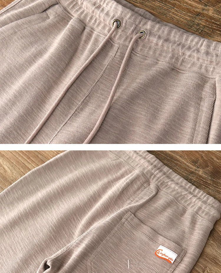 Sweatpants heavyweight elastic waist pants - Antonios