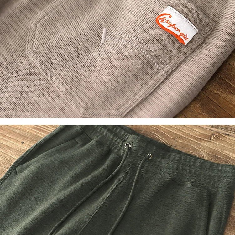 Sweatpants heavyweight elastic waist pants - Antonios