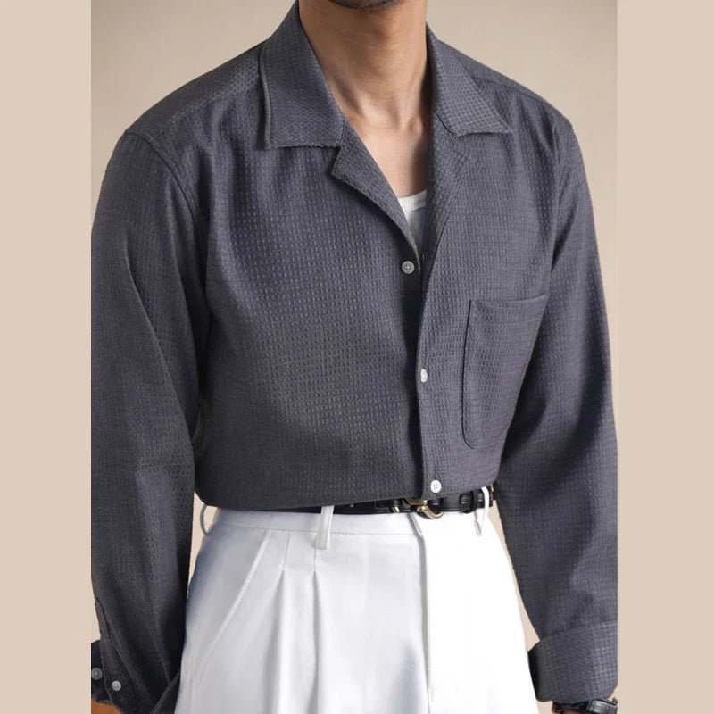 Tailored collar old money shirt - Antonios