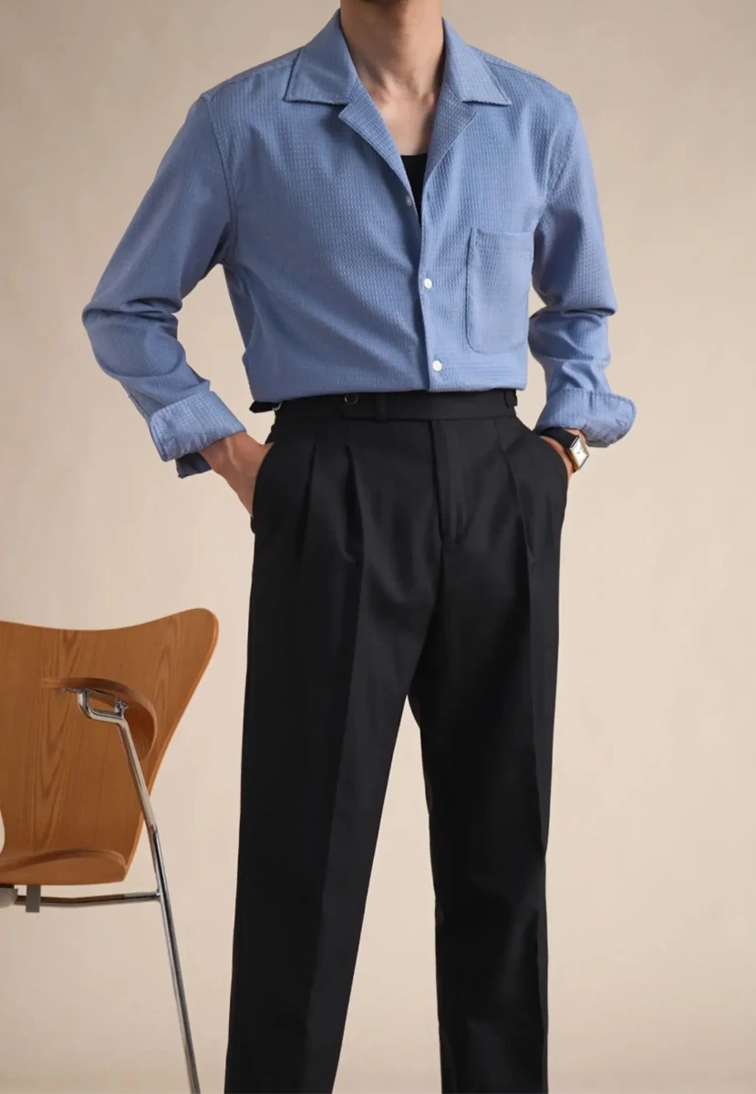 Tailored collar old money shirt - Antonios