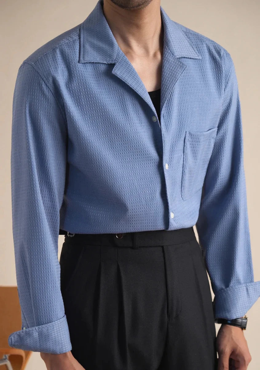 Tailored collar old money shirt - Antonios