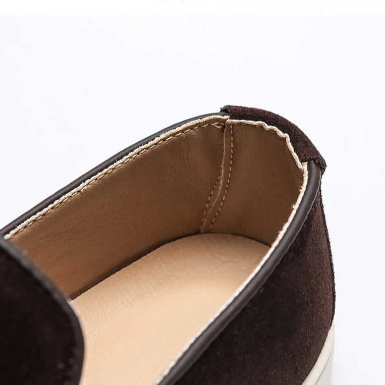 Tasseled suede driving moccasin - Antonios