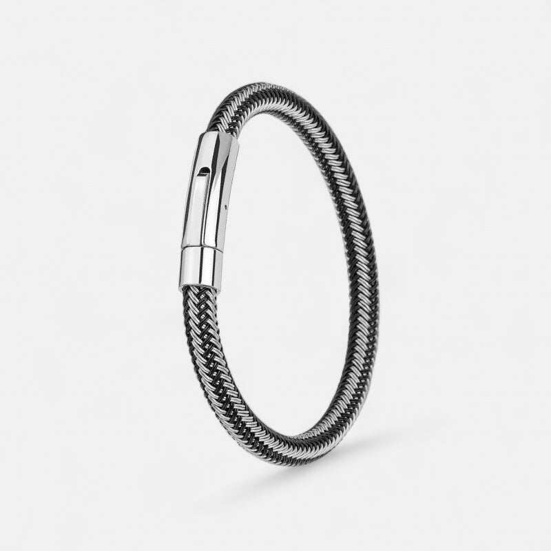 Thin wire stainless steel bracelet - Antonios