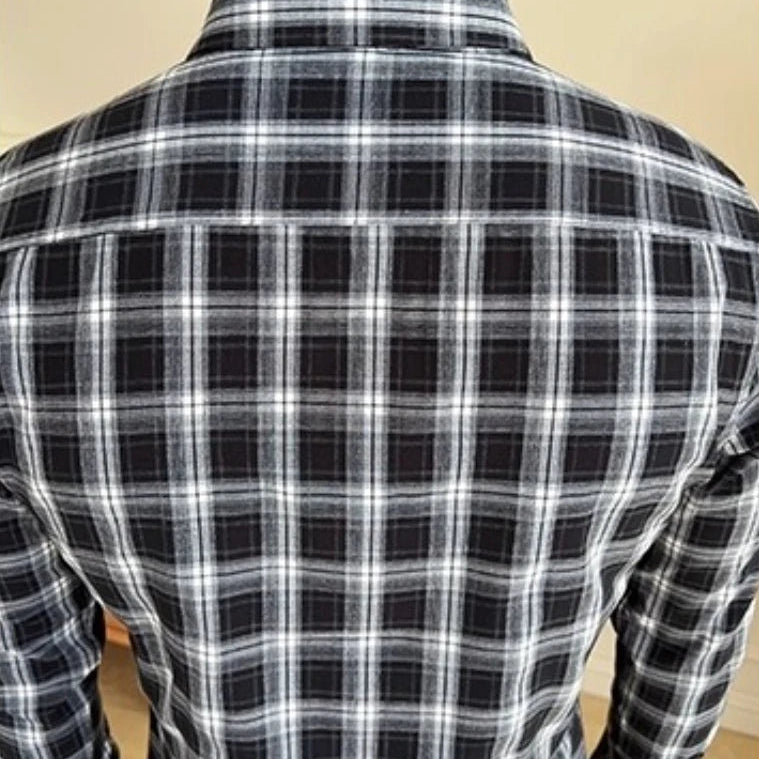 Tony business casual plaid shirt - Antonios