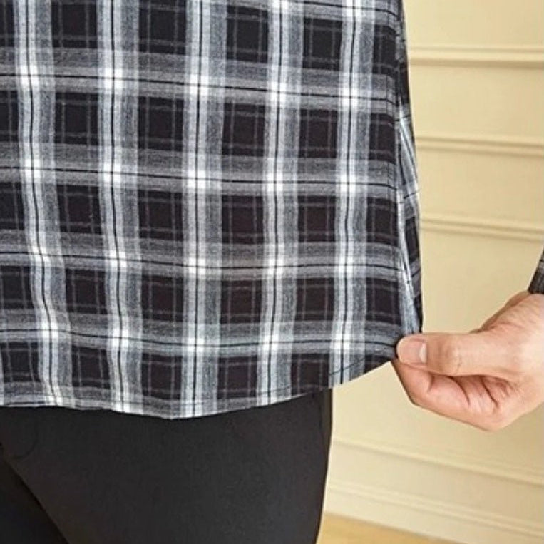 Tony business casual plaid shirt - Antonios