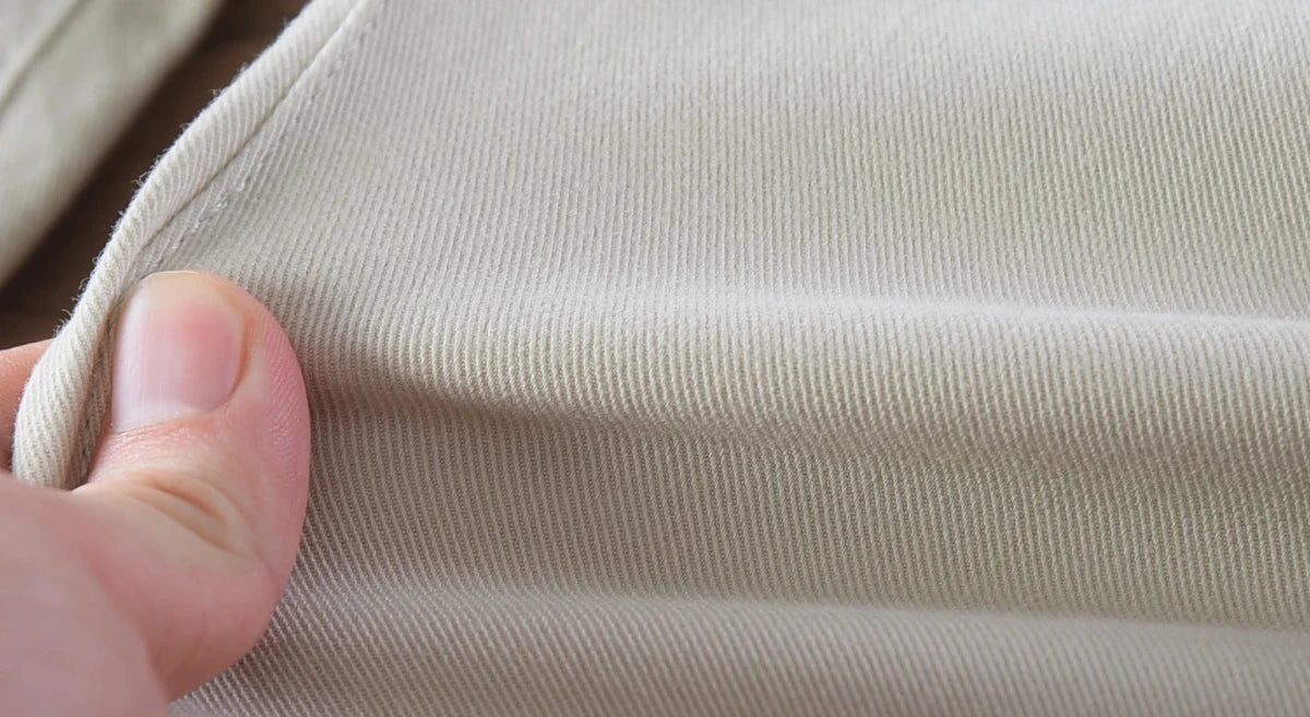 Twill casual simple pants - Antonios