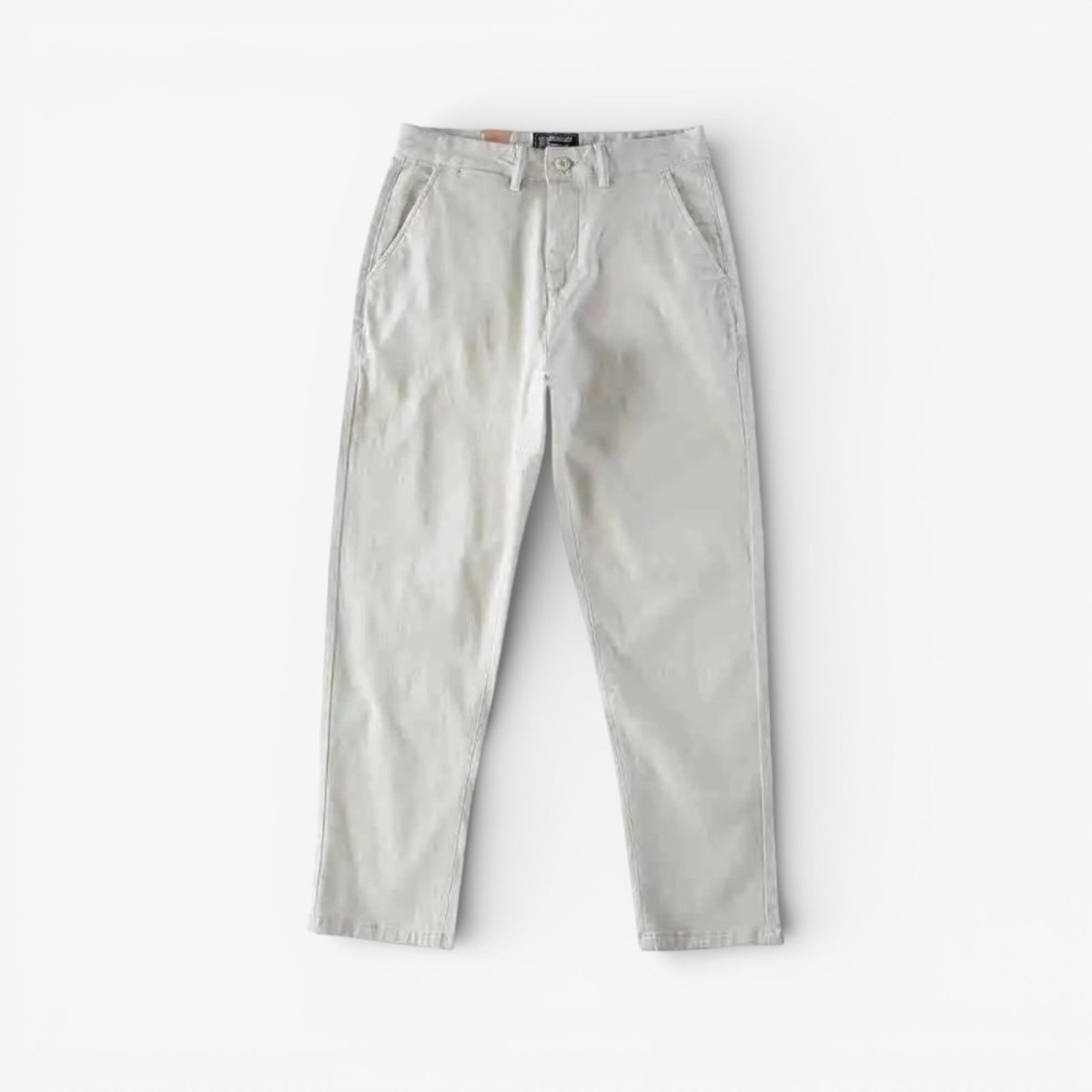 Twill casual simple pants - Antonios