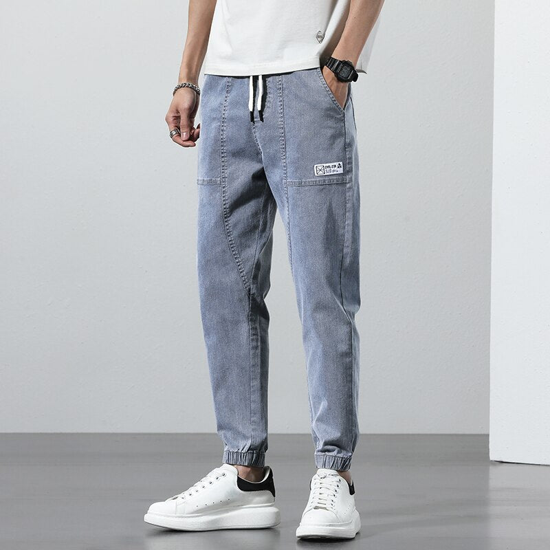 Vinny Denim Joggers - Antonios