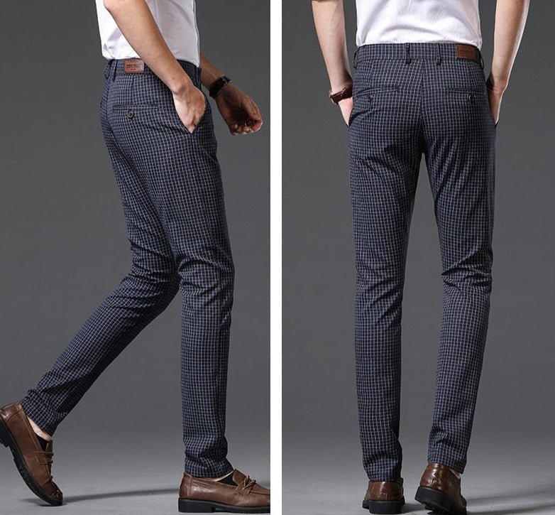 Vinny Plaid Trousers - Antonios