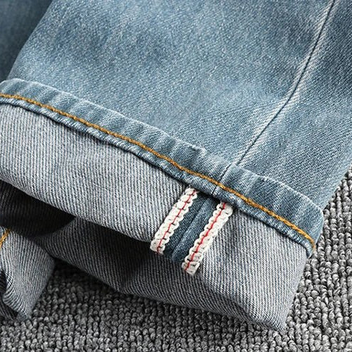 Vintage blue straight jeans - Antonios