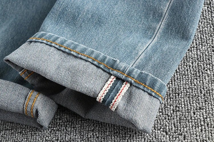 Vintage blue straight jeans - Antonios