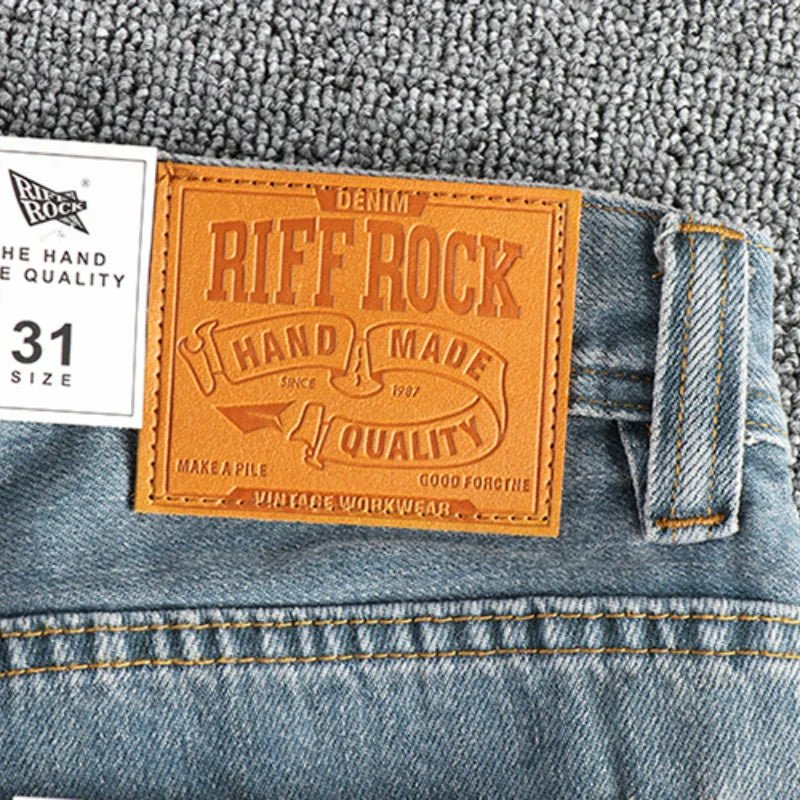 Vintage blue straight jeans - Antonios