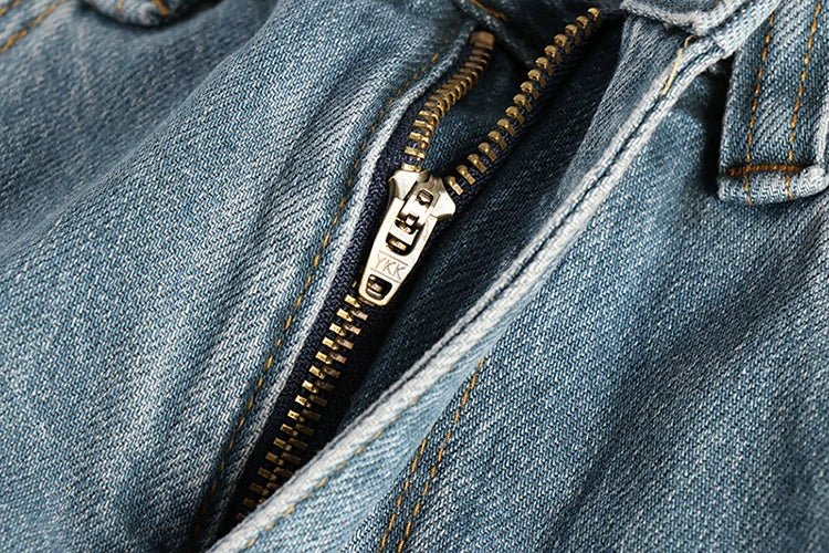 Vintage blue straight jeans - Antonios