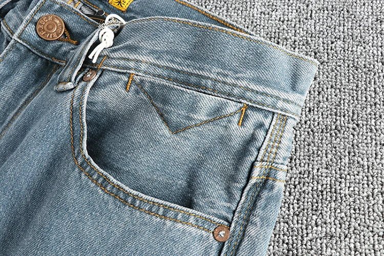Vintage blue straight jeans - Antonios