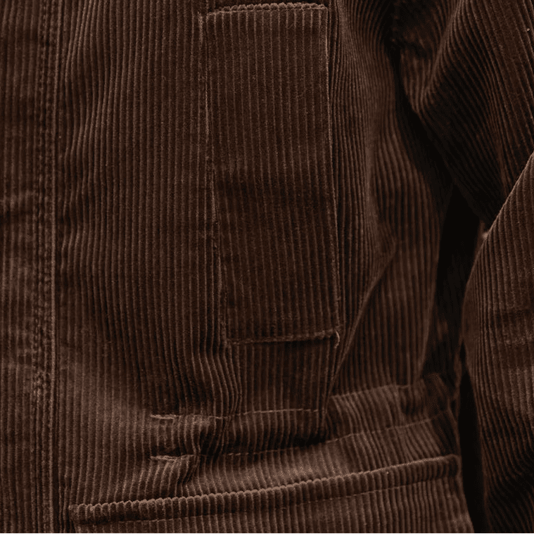 Vintage corduroy trench jacket - Antonios