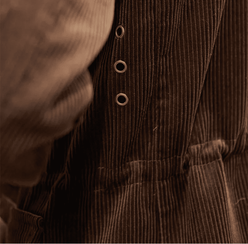 Vintage corduroy trench jacket - Antonios