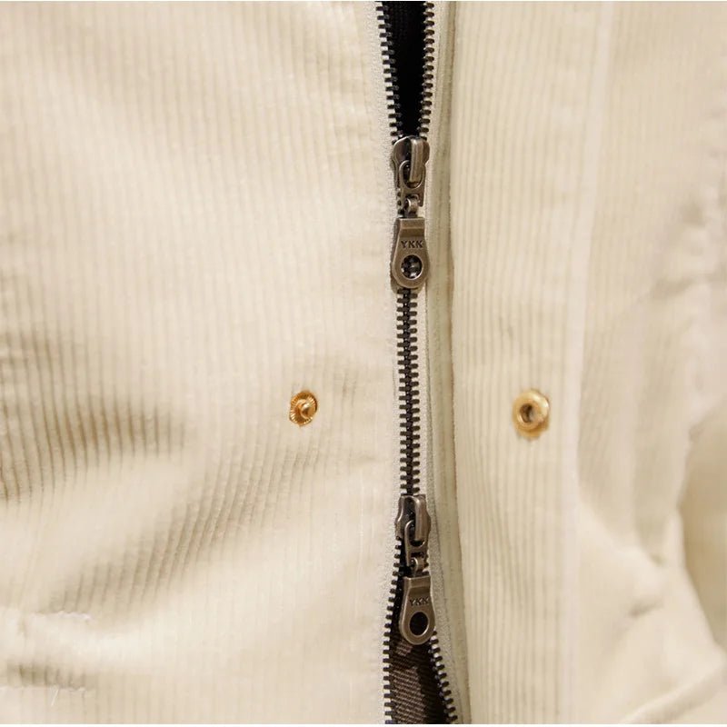 Vintage corduroy trench jacket - Antonios