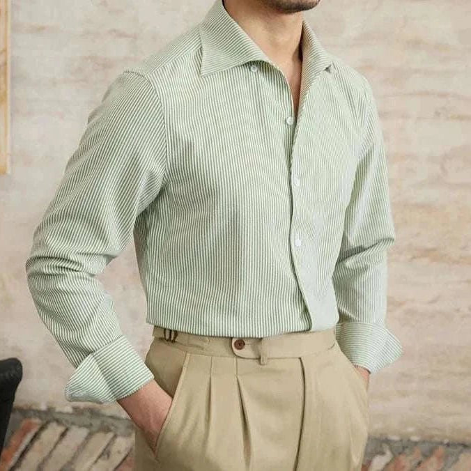 Vintage italian long sleeve shirt - Antonios