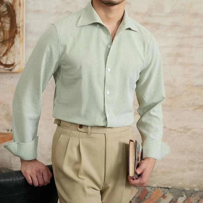 Vintage italian long sleeve shirt - Antonios