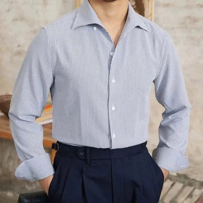 Vintage italian long sleeve shirt - Antonios