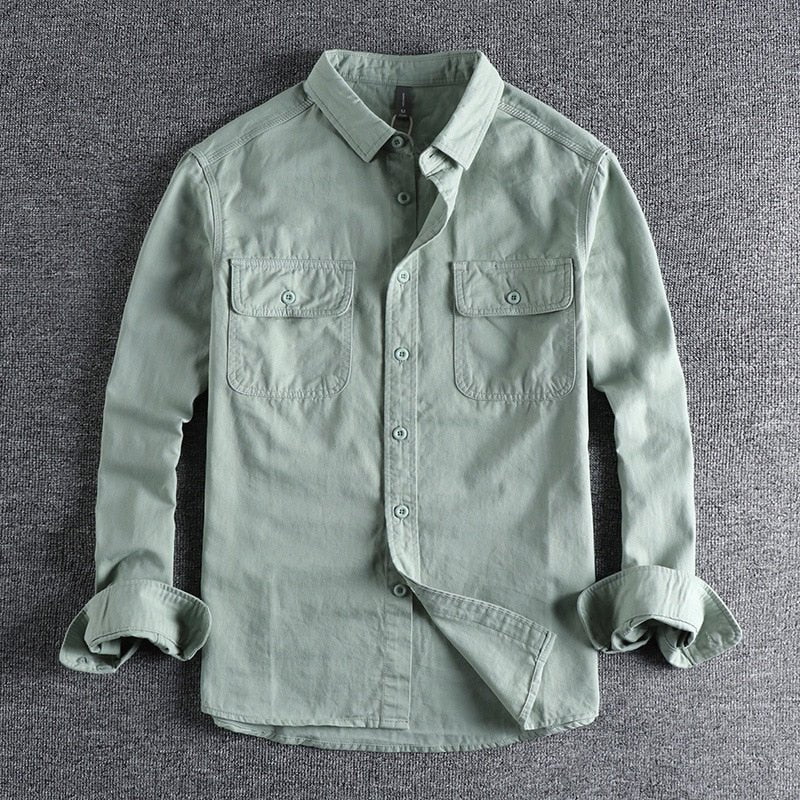 Vintage - Retro Cotton Shirt - Antonios
