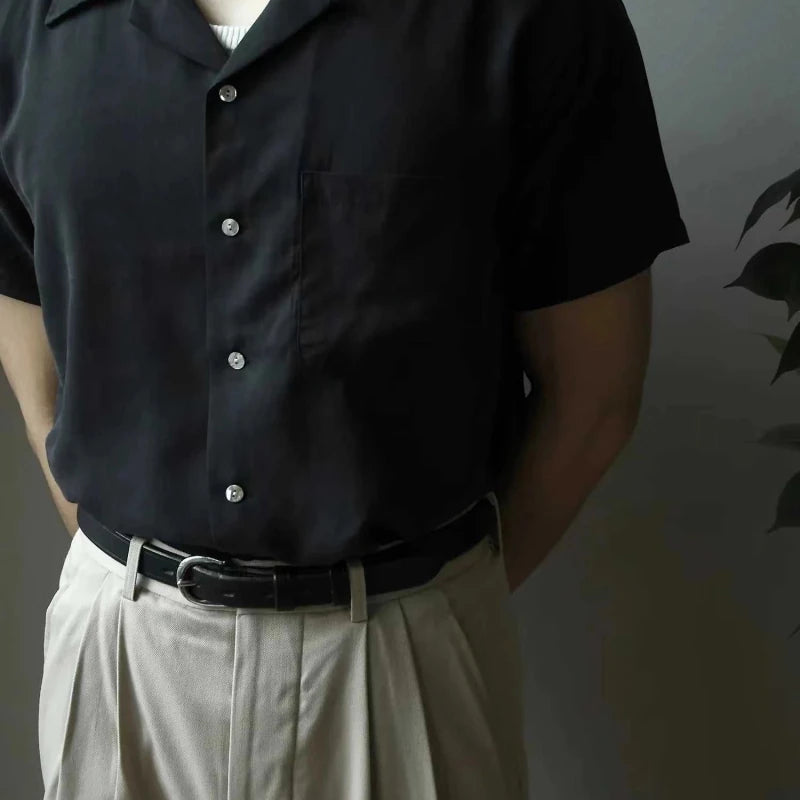 Vintage tencel beach summer shirt - Antonios