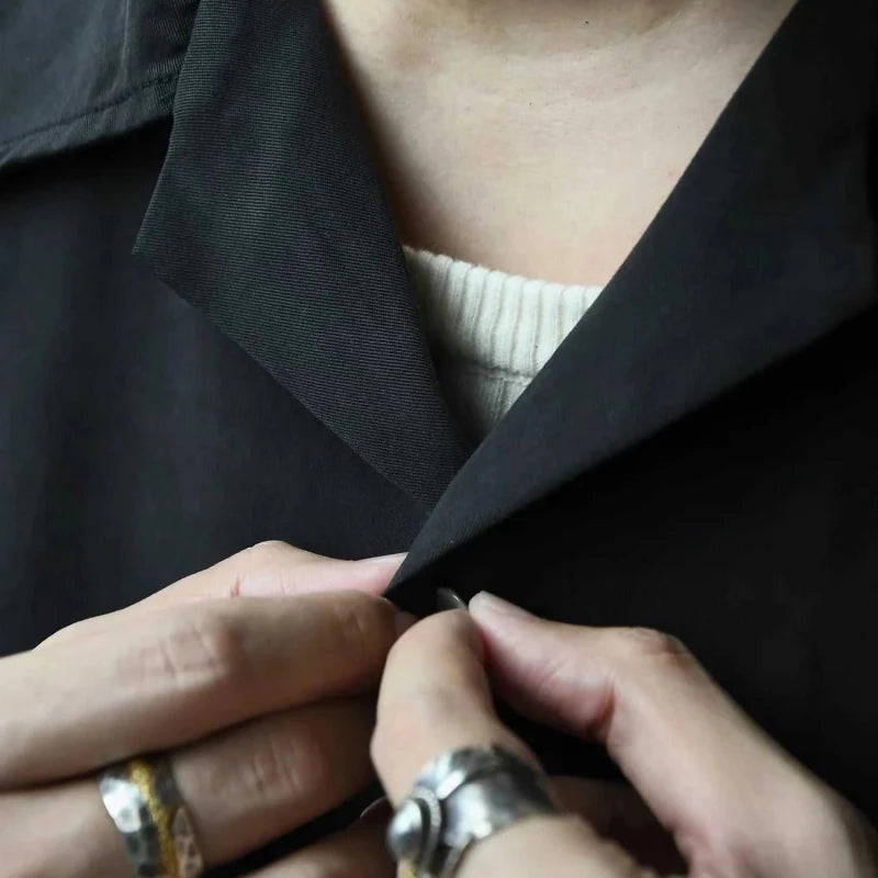 Vintage tencel beach summer shirt - Antonios