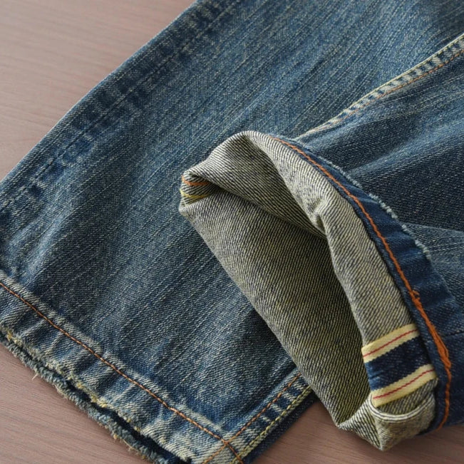 Washed streetwear style denim jeans - Antonios