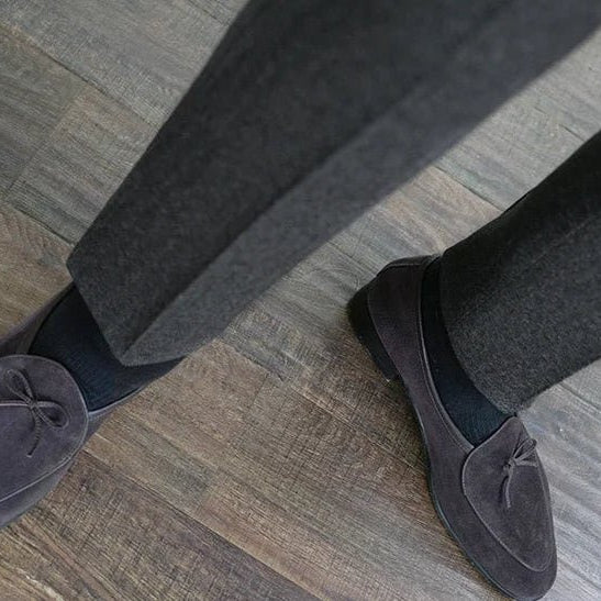 Winter tweed suit trousers - Antonios