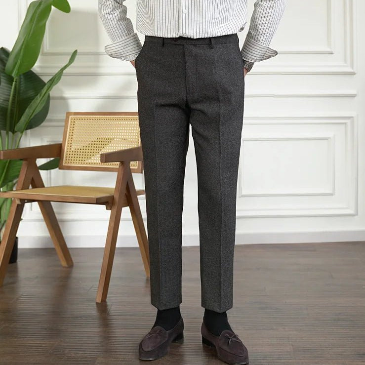 Winter tweed suit trousers - Antonios