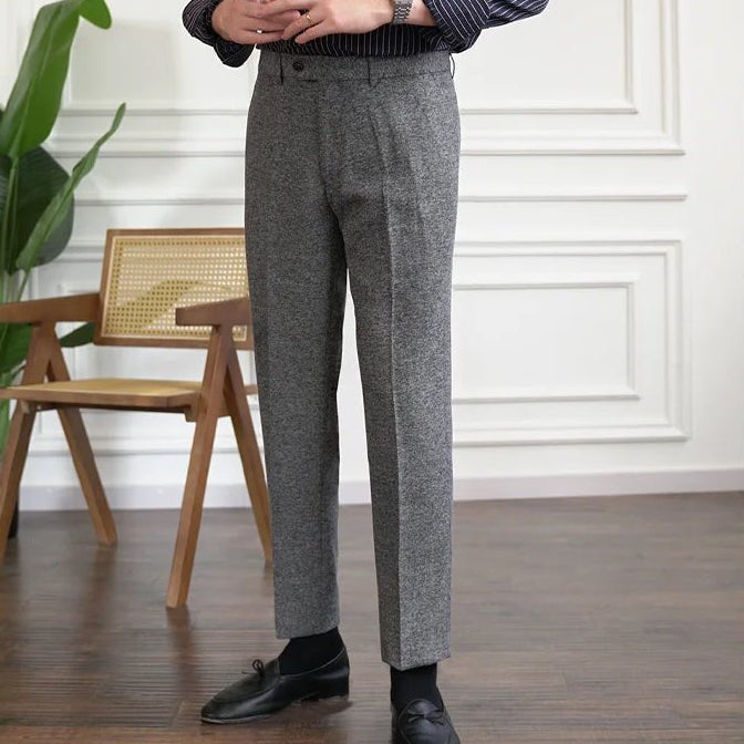 Winter tweed suit trousers - Antonios
