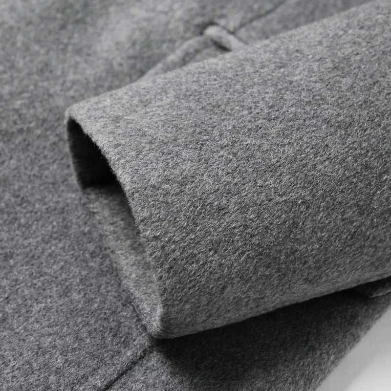 Wool elegant long coat - Antonios