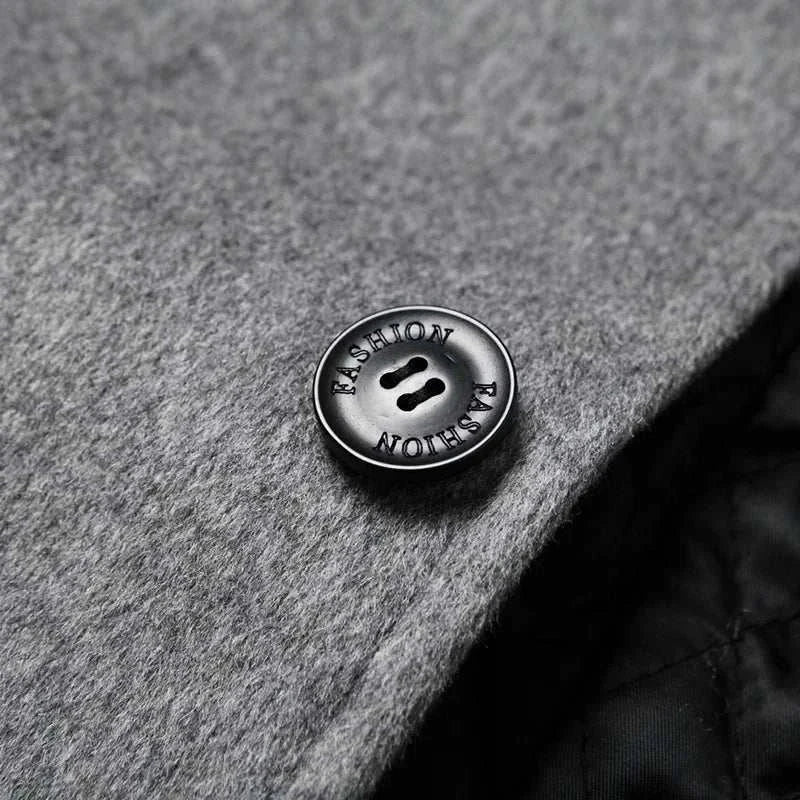 Wool elegant long coat - Antonios